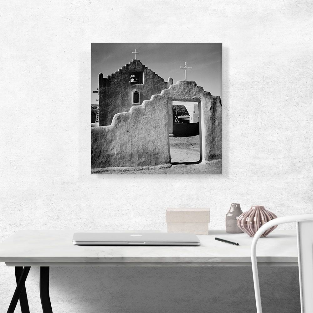 Taos Pueblo Church Gate New Mexico Wall Art