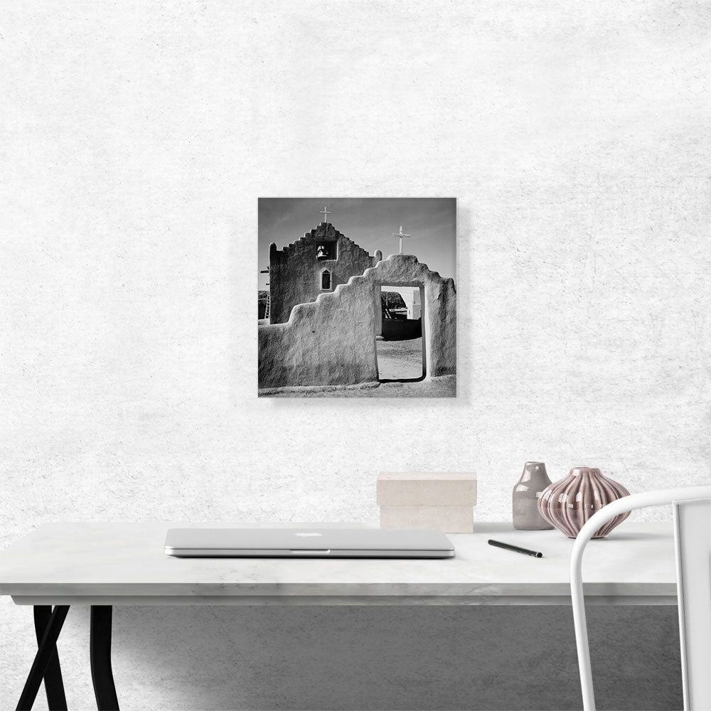 Taos Pueblo Church Gate New Mexico Wall Art