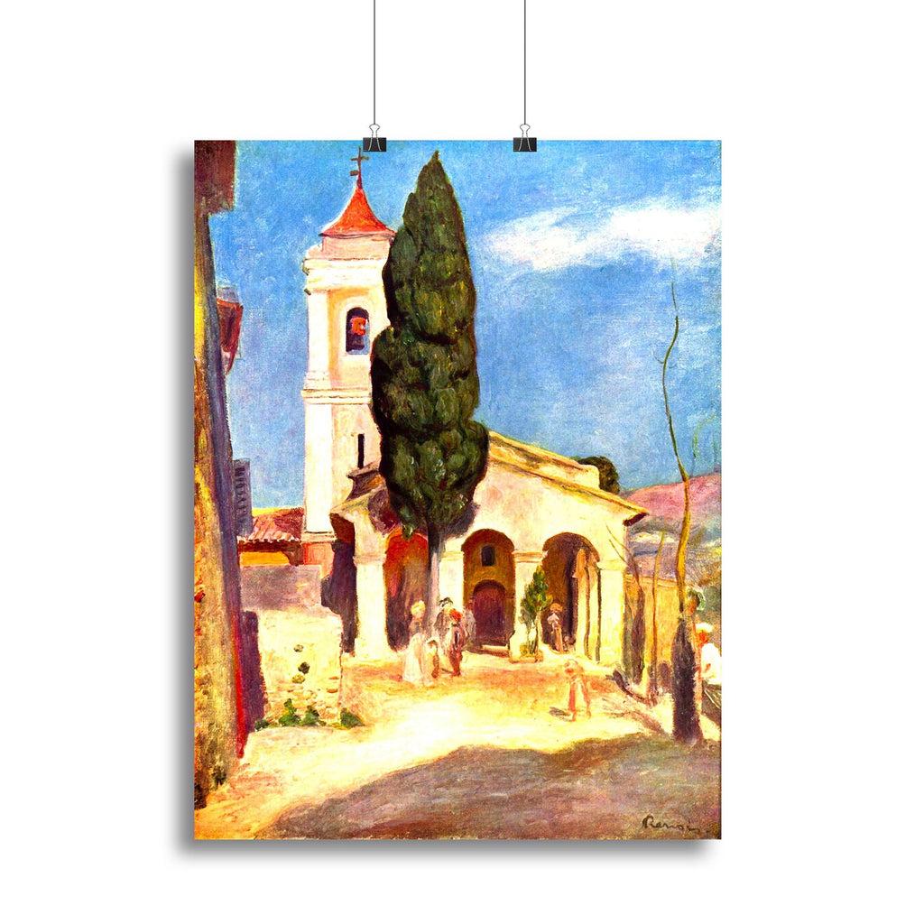 Renoir's Church in Cagnes Wall Art