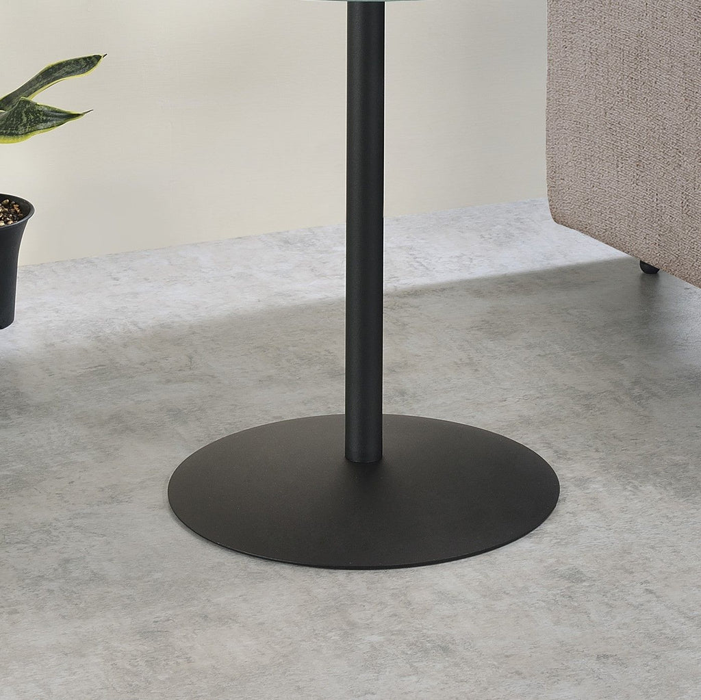 Circa Black Marble-Texture End Table