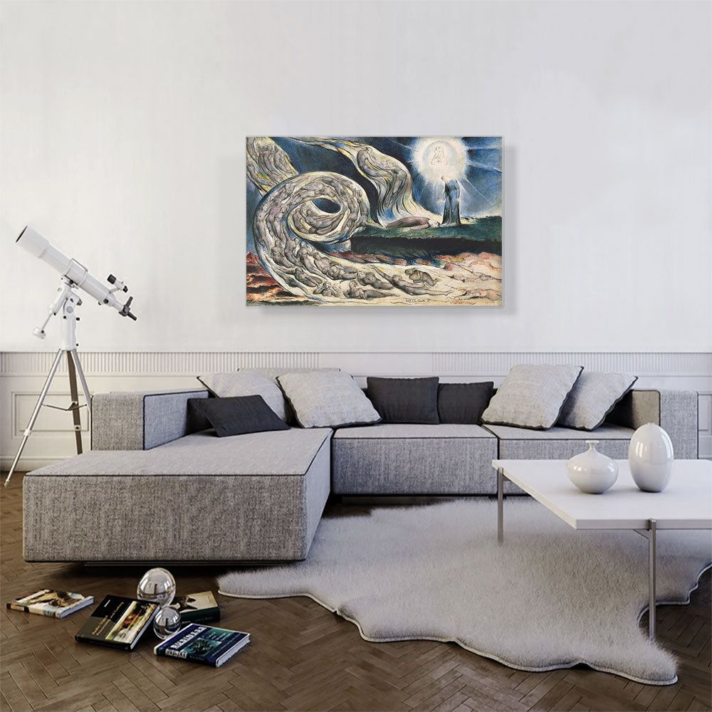 Circle of the Lustful Dramatic Wall Art