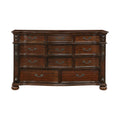 Classic Traditional 1pc Dresser of 11 Drawers Cherry Finish Formal Bedroom Furniture