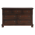 Classic Transitional Dresser with 7 Drawers and Hidden Storage