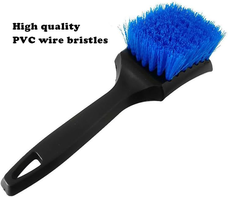 Multi-Purpose Carpet Scrub Brush for Floor Mats, Car Interior, and Tires