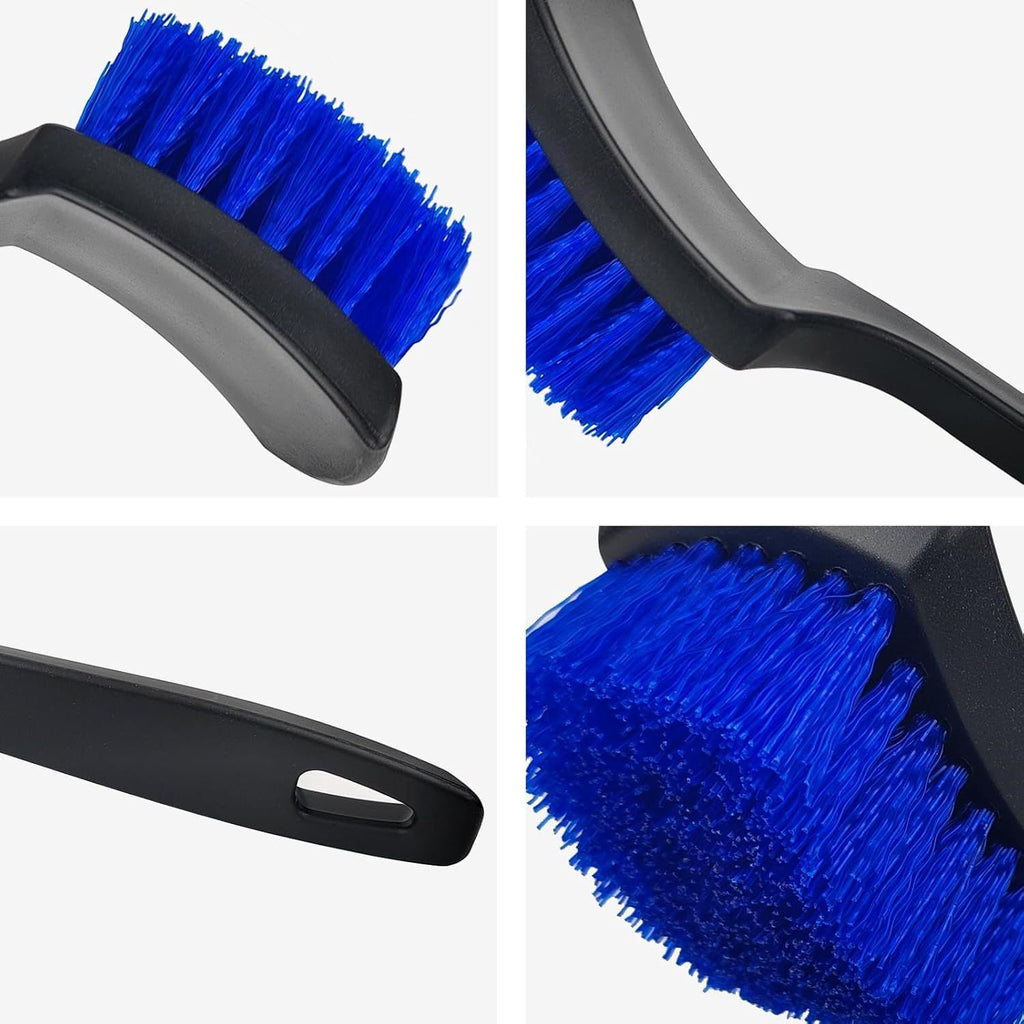 Multi-Purpose Carpet Scrub Brush for Floor Mats, Car Interior, and Tires