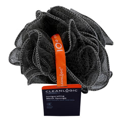 Cleanlogic Charcoal Mesh Sponge – Vegan & Exfoliating