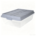 Clear Stackable Under-Bed Storage Bin