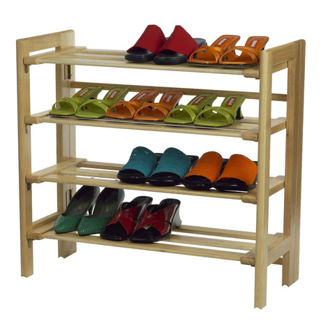 Clifford Foldable Shoe Rack – Stackable Storage for Entryway