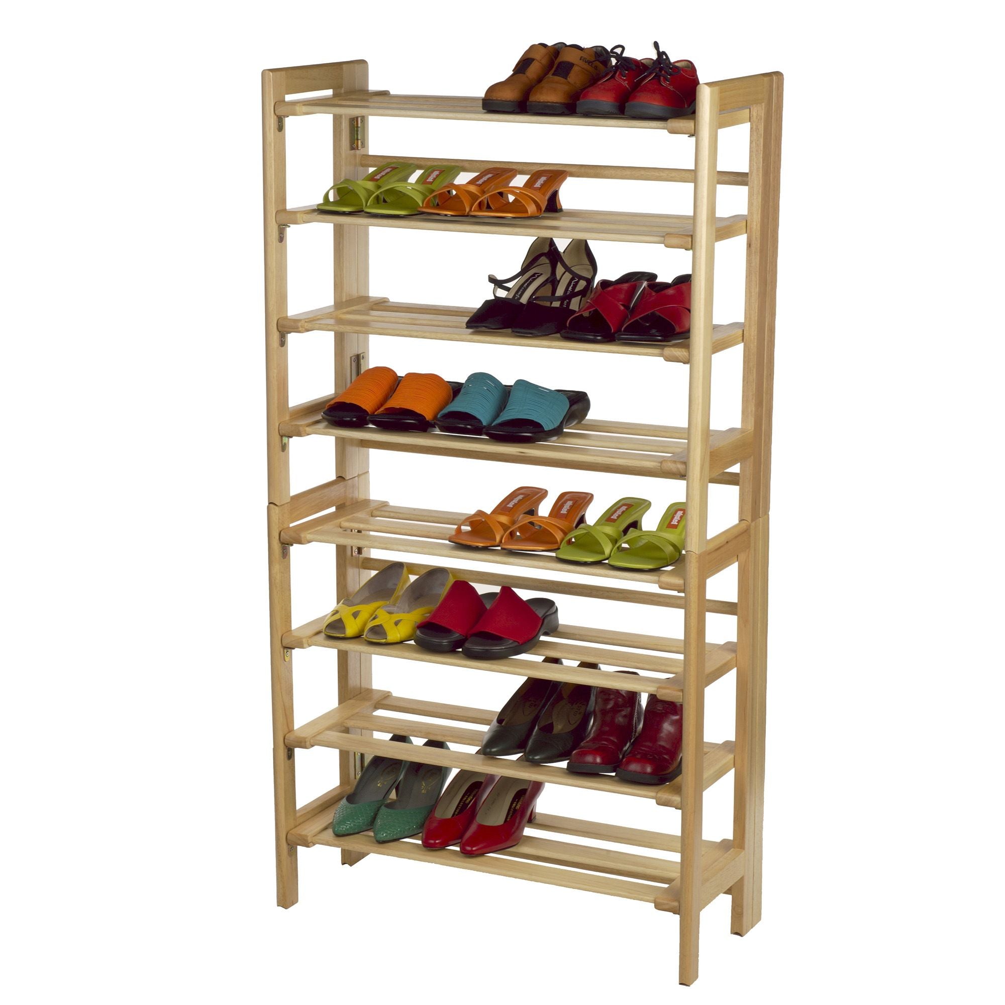 Clifford Foldable Shoe Rack – Stackable Storage for Entryway