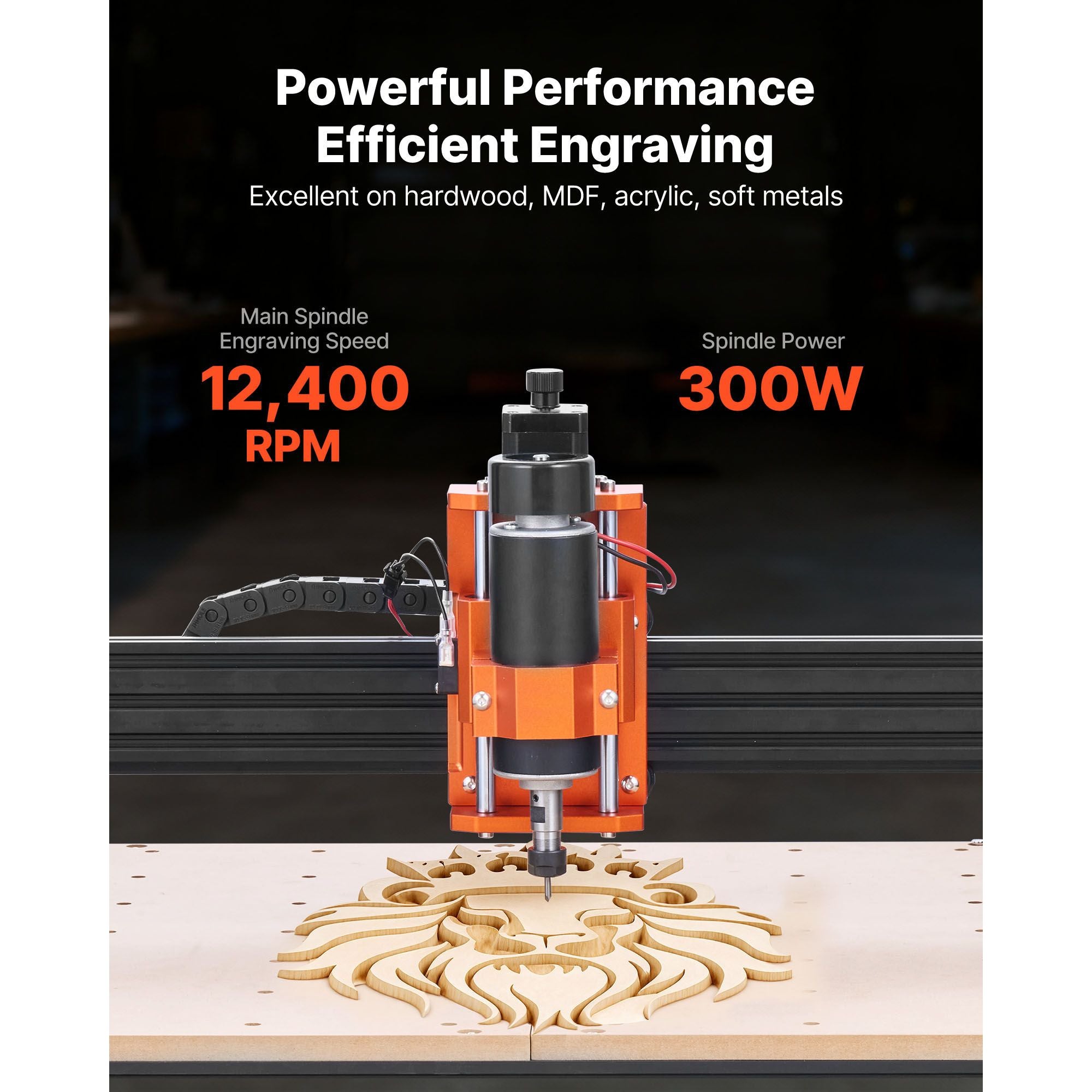 3-Axis Desktop CNC Router for Creative Engraving