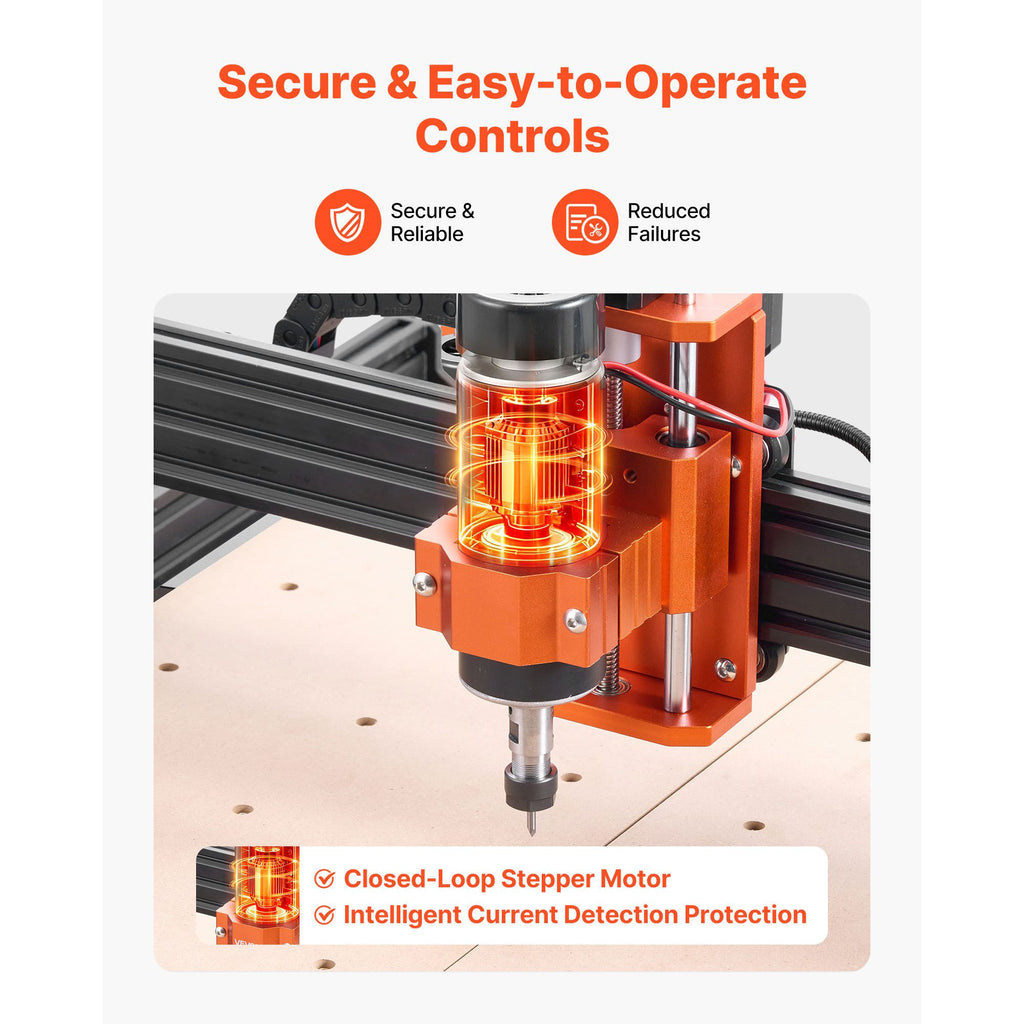 3-Axis Desktop CNC Router for Creative Engraving