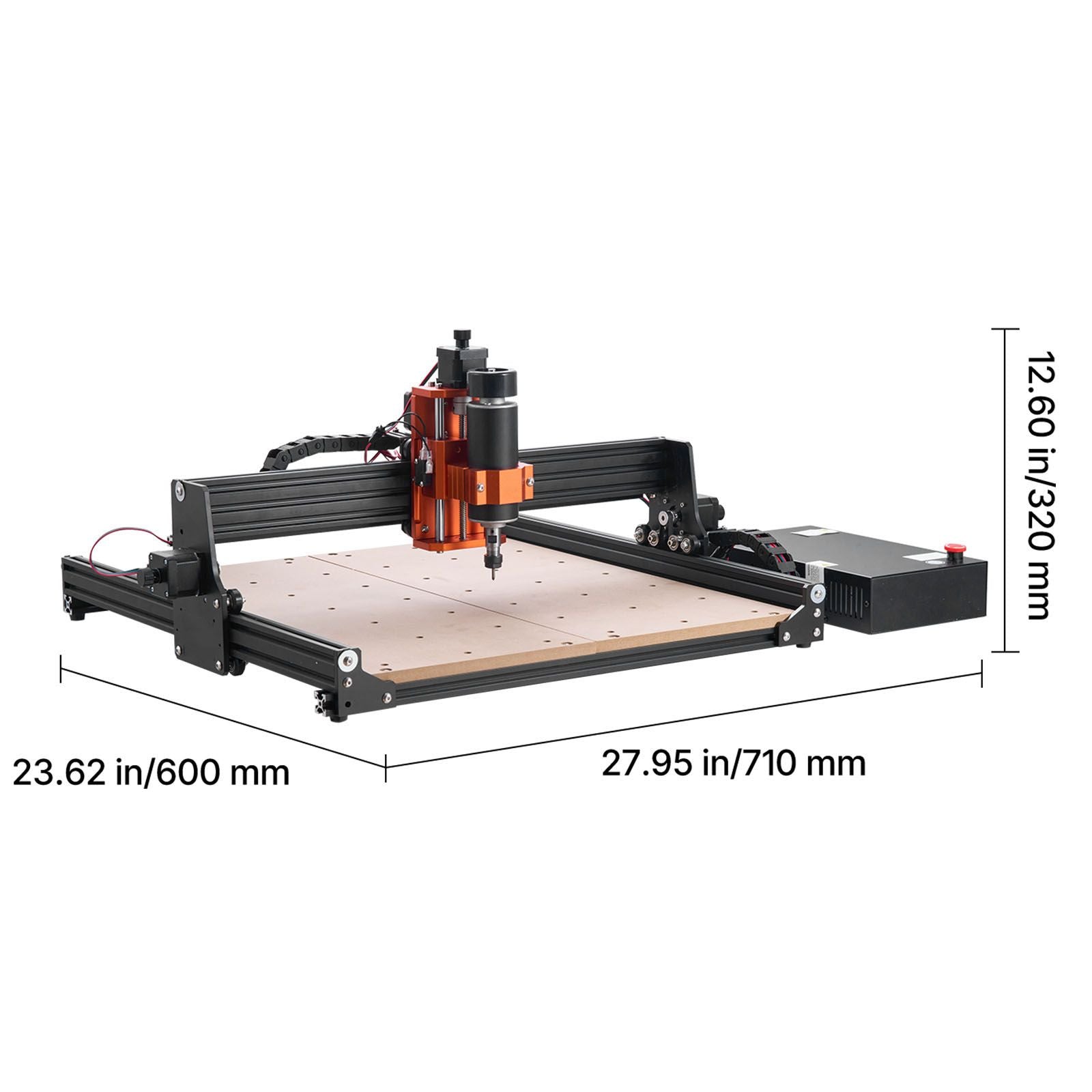 3-Axis Desktop CNC Router for Creative Engraving