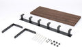 Rustic Wall-Mounted Coat Rack with Shelf – Entryway Organization