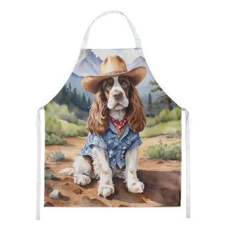 Cocker Spaniel Cowboy Welcome Bib Apron
