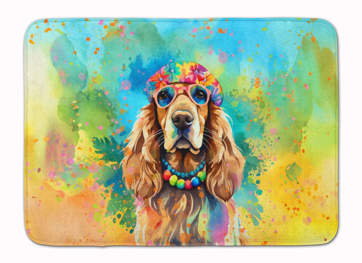 Cocker Spaniel Hippie Dawg Cushioned Mat