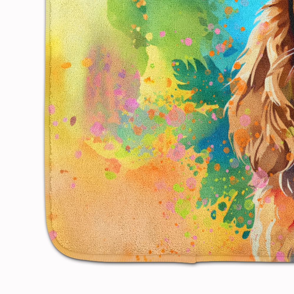 Cocker Spaniel Hippie Dawg Cushioned Mat