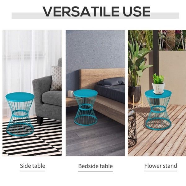 Chic Multi-Purpose Side Table for Indoor & Outdoor Use