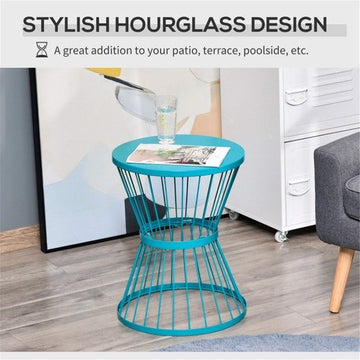 Chic Multi-Purpose Side Table for Indoor & Outdoor Use