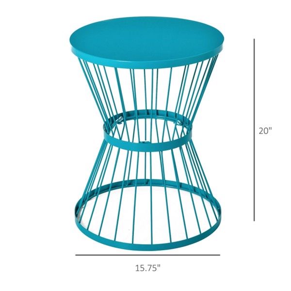 Chic Multi-Purpose Side Table for Indoor & Outdoor Use