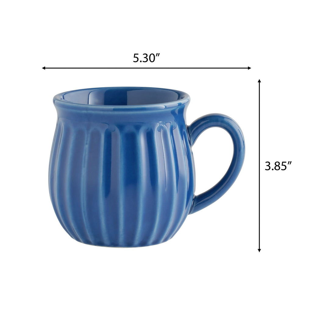 The Pioneer Woman Colette Blue Textured Mug