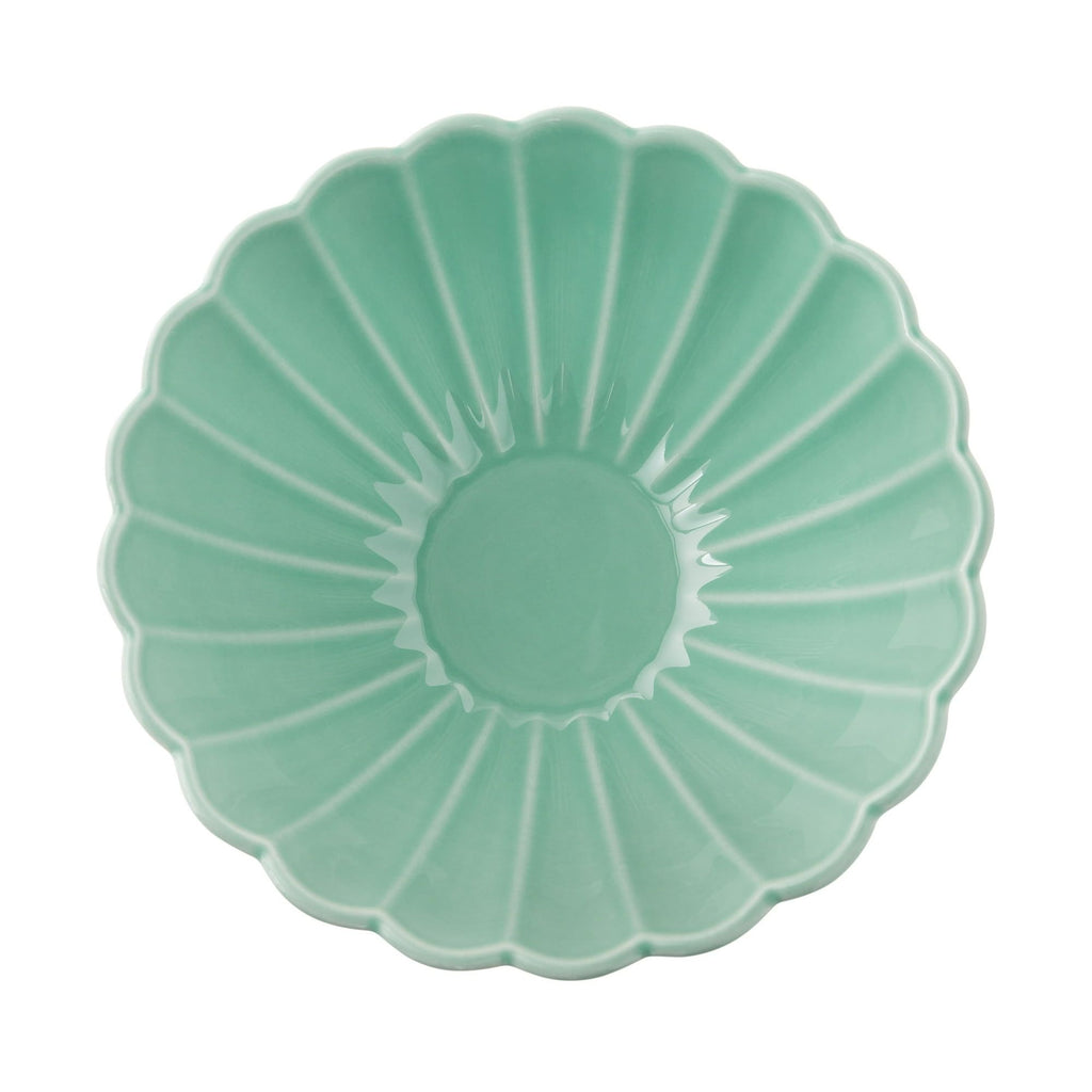 Colette Stoneware Cereal Bowl – Cream with Vintage Scalloped Design