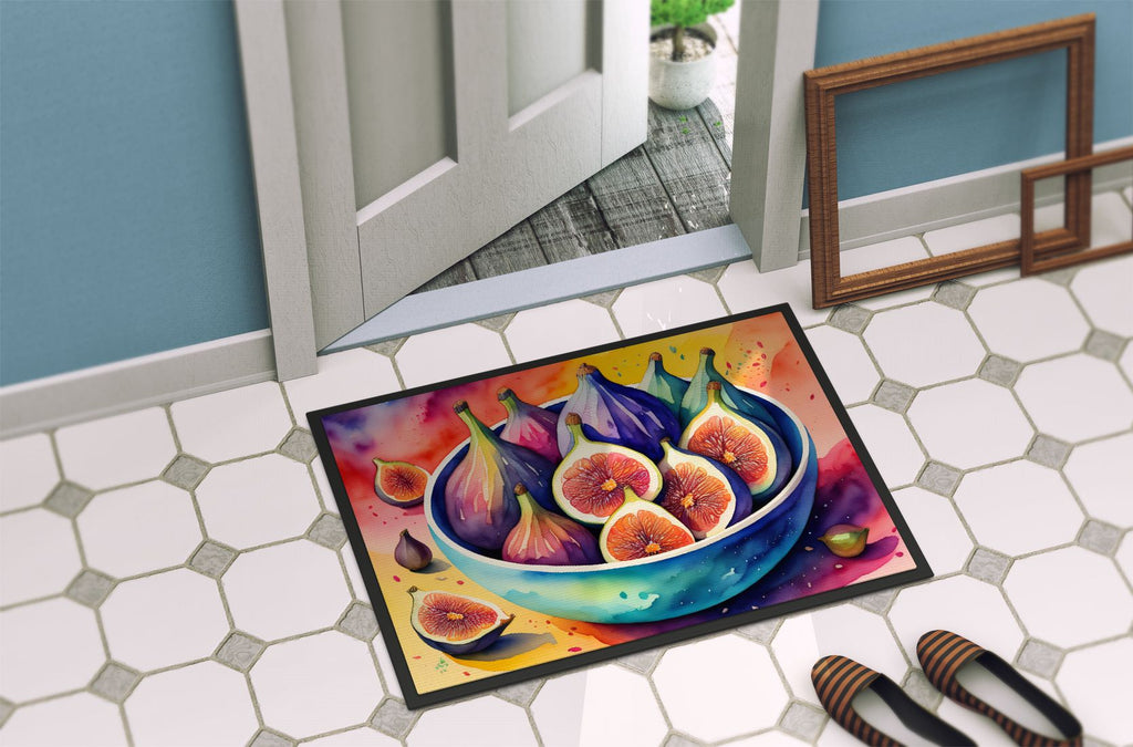 Colorful Figs Indoor-Outdoor Doormat