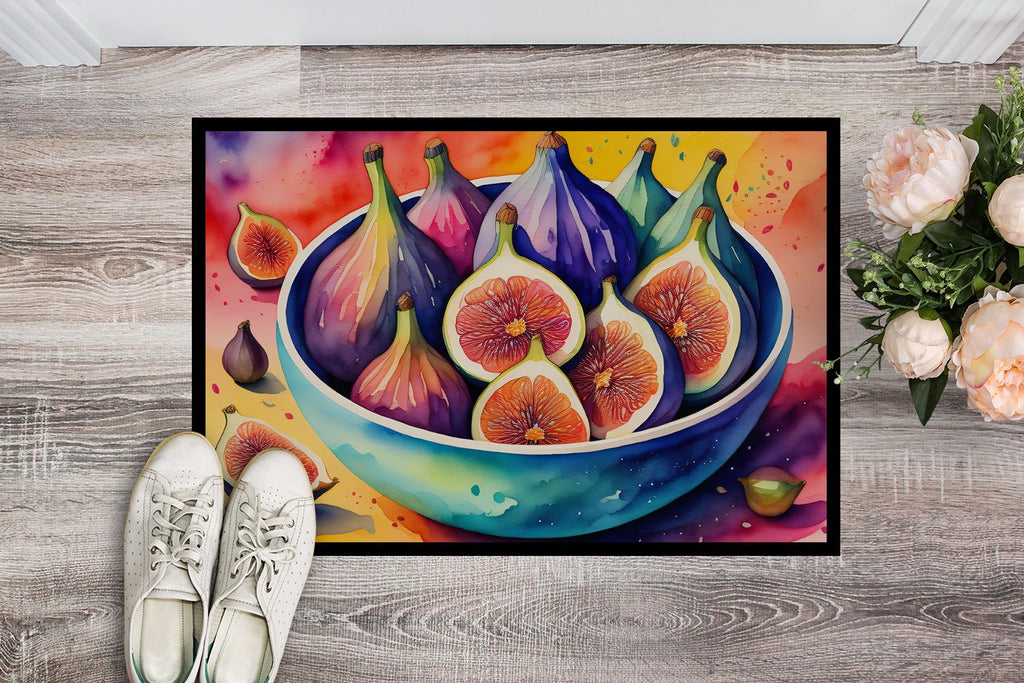 Colorful Figs Indoor-Outdoor Doormat