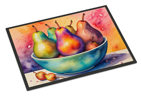 Colorful Pears Indoor-Outdoor Entryway Doormat