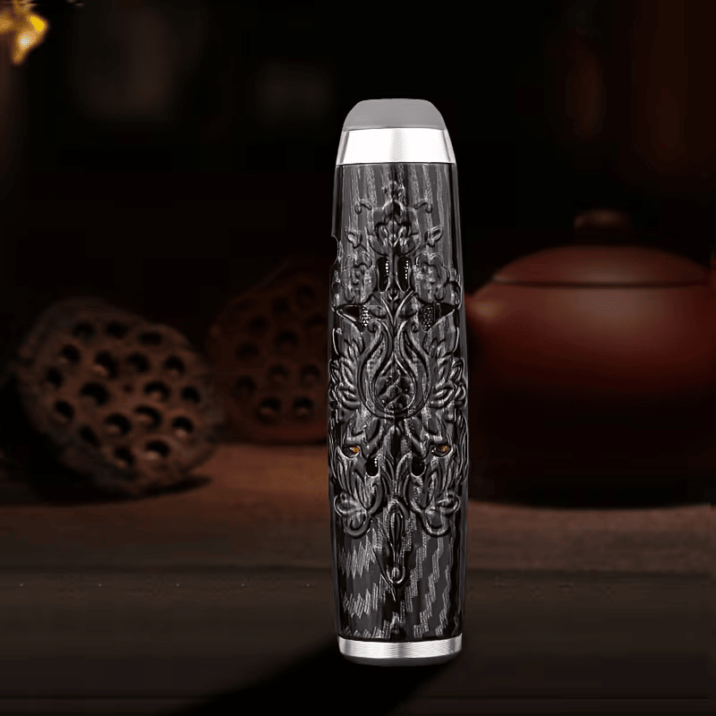Printed Portable Car Ashtray with Lid for Cigarette Ash