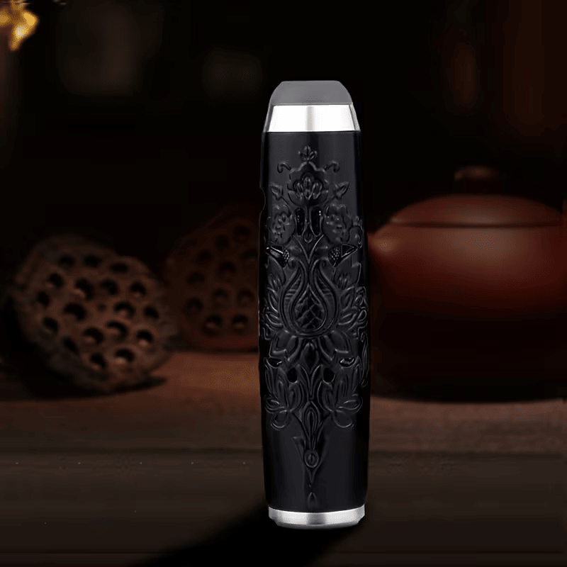 Printed Portable Car Ashtray with Lid for Cigarette Ash
