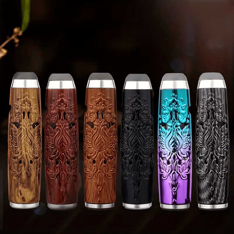 Printed Portable Car Ashtray with Lid for Cigarette Ash