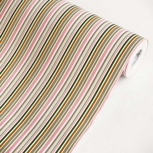 Colorful Stripes Peel-and-Stick Wallpaper