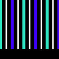 Colour Stripes FS1 Abstract Wall Art