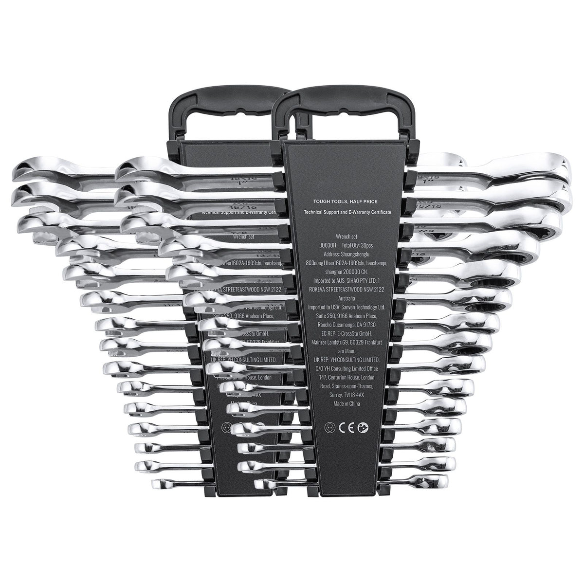 Ratcheting Combination Wrench Set for Repairs and Maintenance