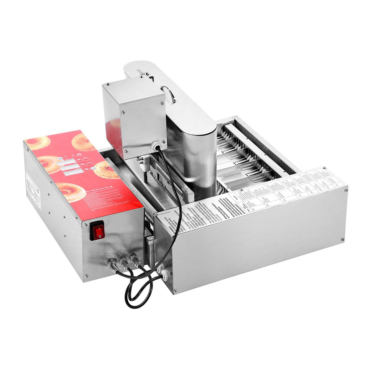 Commercial Automatic Donuts Machine with 6 Rows – High Efficiency for Bakeries & Cafés