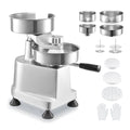 Commercial Burger Patty Maker with 3 Interchangeable Molds (4/5/6 )
