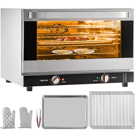 Commercial Convection Oven with Even Heat Circulation and Versatile Baking