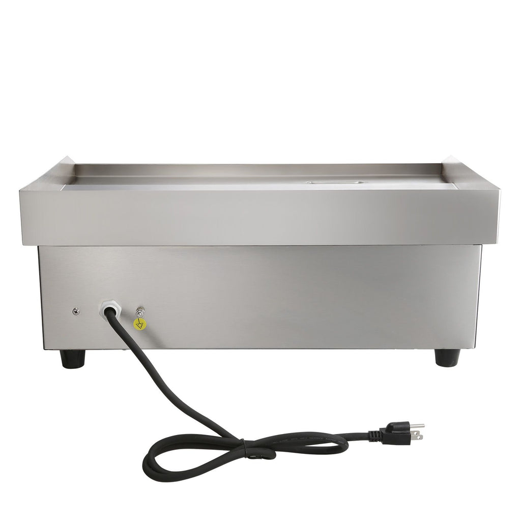 Commercial Electric Griddle with Adjustable Temperature Control