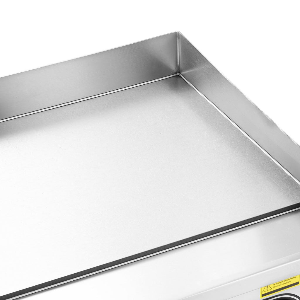 Commercial Electric Griddle with Dual Cooking Zones