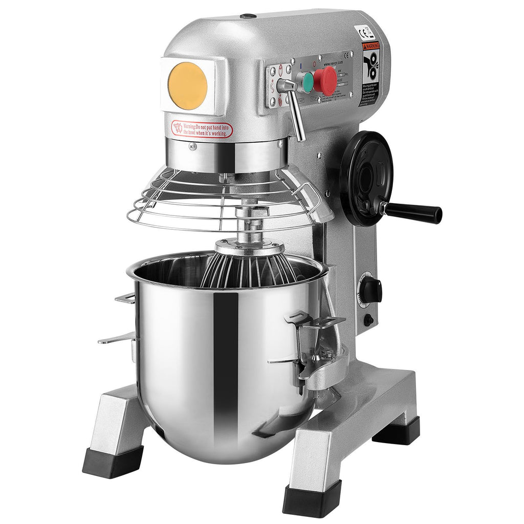 Commercial Food Mixer with Powerful Motor and Versatile Attachments