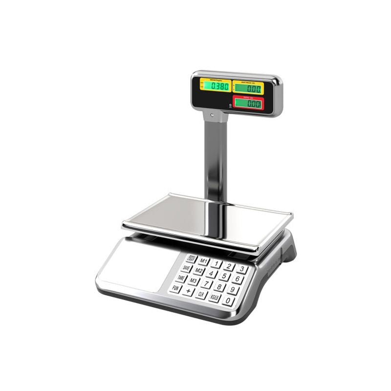 Commercial Food Scale with Dual-Sided Price Display