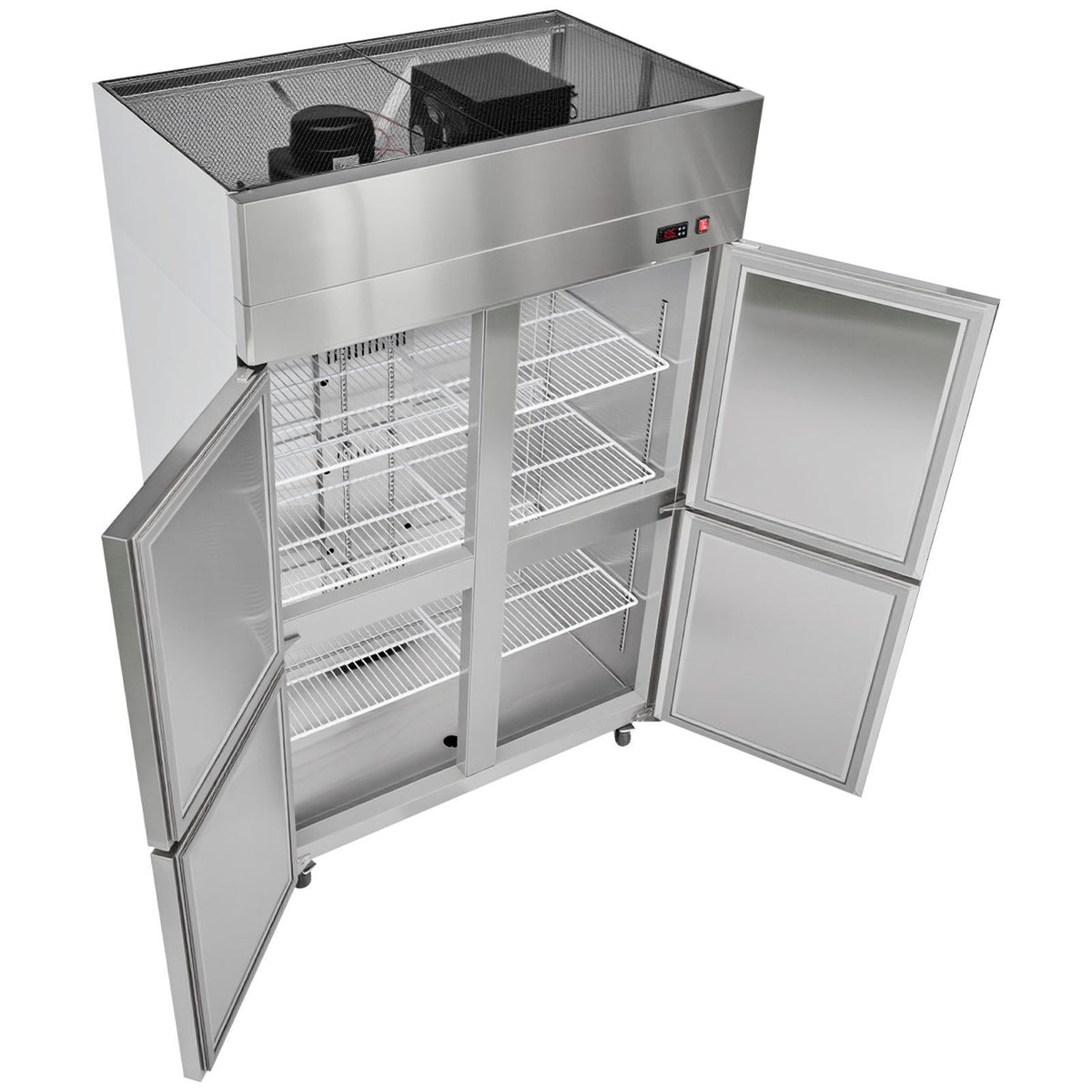 Four-Door Commercial Reach-In Freezer
