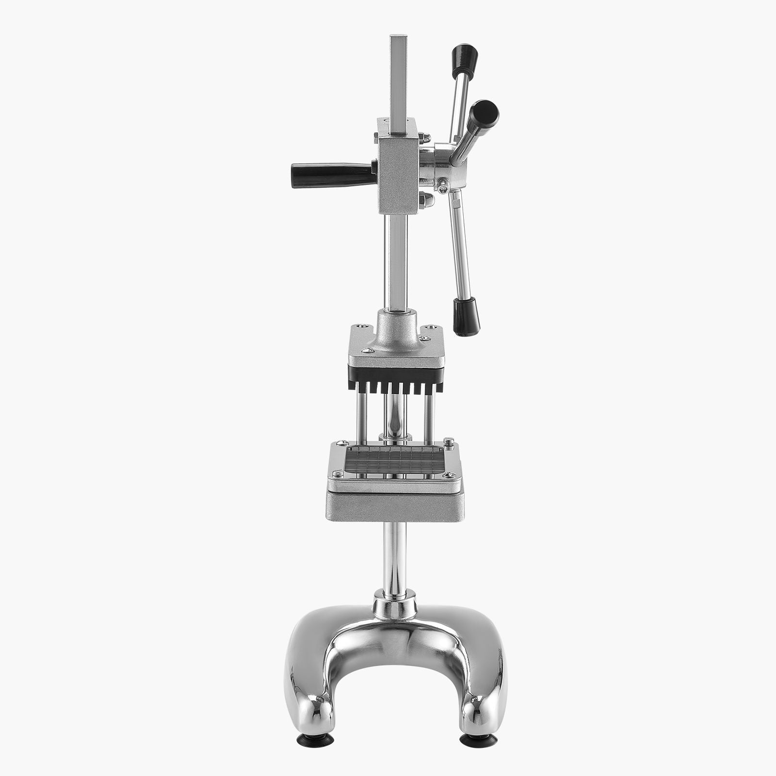 Commercial French Fry Cutter with 3 Stainless Steel Blades – Manual Vegetable Chopper