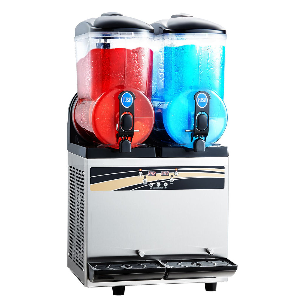 Dual-Tank Commercial Frozen Drink Maker