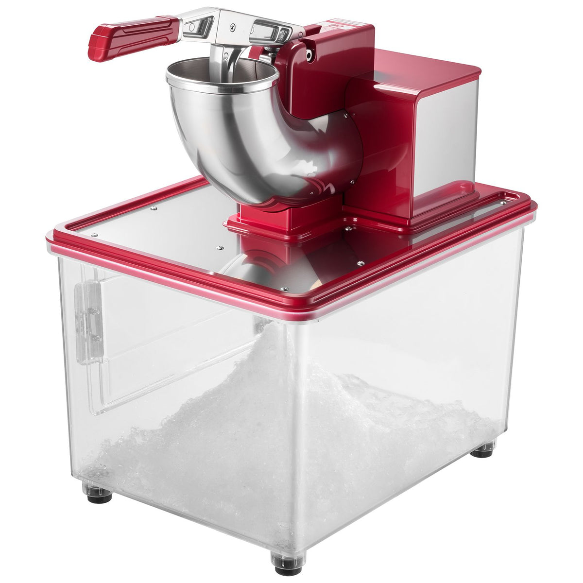 High-Efficiency Commercial Ice Crusher /H – Electric Snow Cone Machine with 350W Motor & 11 Gal Bin