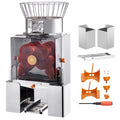 Commercial Orange Juicer Machine, 120W Automatic Feeding Juice Extractor, Stainless Steel Juice Extr
