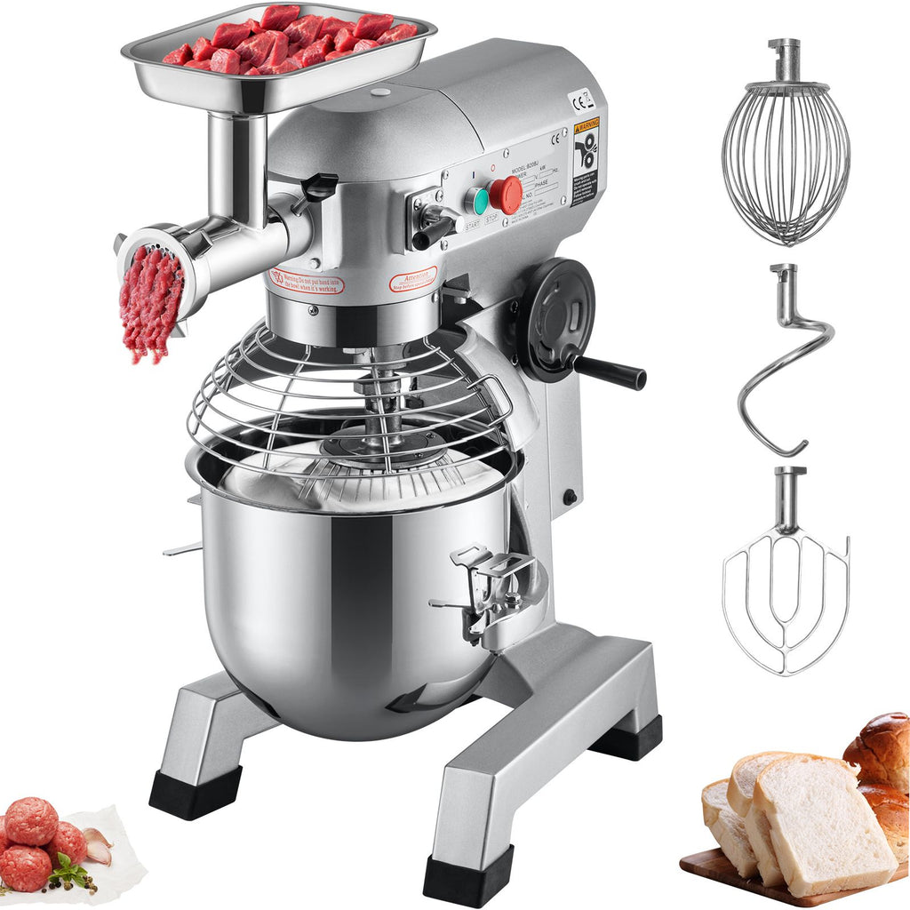 Commercial Stand Mixer and Meat Grinder