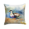 Common Eider Duck Indoor Outdoor Decorative Throw Pillow