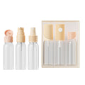 Compact Travel Toiletry Dispensing Bottles