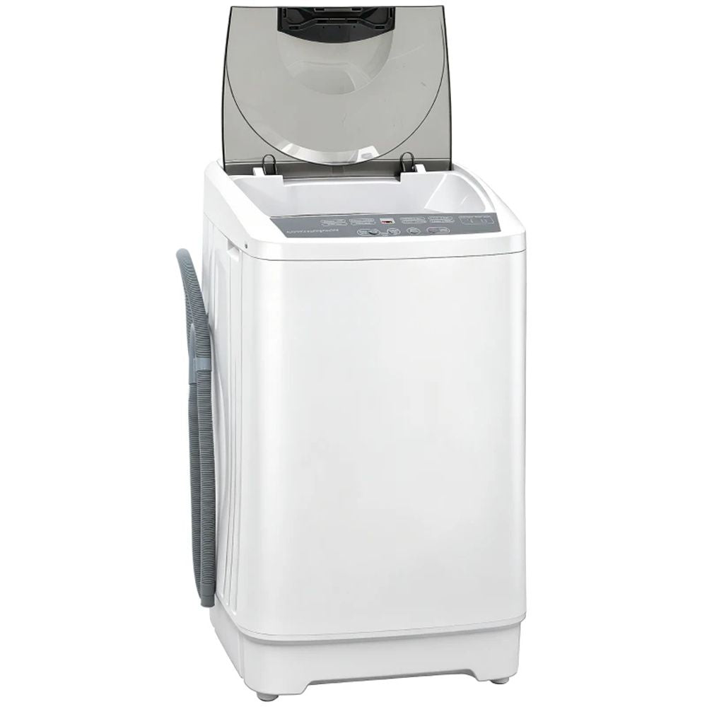 Compact Portable Washing Machine with 8 Programs and Timer